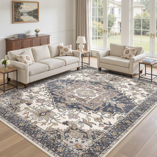 Elliune 8x11 washable - washable, rug